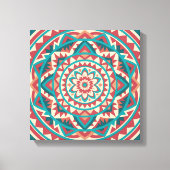 Toile Mandala du sud-ouest moderne (Recto)