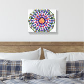 Toile Mandala en fleurs (Insitu(Chambre))