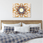 Toile Mandala Fleur de lune (Insitu(Chambre))