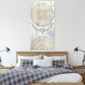 Toile Mandala Gold Design (Insitu(Chambre))