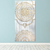 Toile Mandala Gold Design (Insitu (Plancher de Bois))