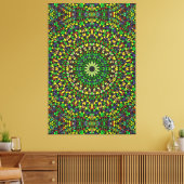 Toile Mandala Harmony – Premium Wrapped Canvas Elegance (Insitu(Salon))