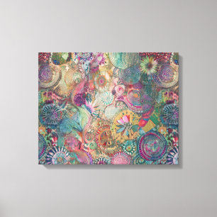Toile Mandala Imaginaire Wall Art