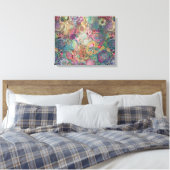 Toile Mandala Imaginaire Wall Art (Insitu(Chambre))