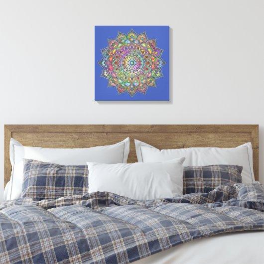 Toile Mandala Inde Style 1 (Insitu(Chambre))