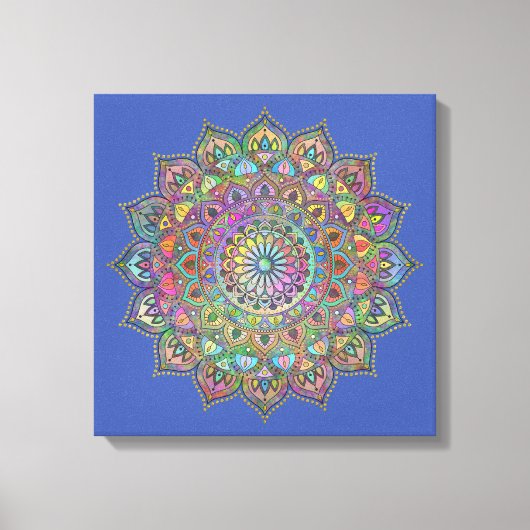Toile Mandala Inde Style 1 (Recto)