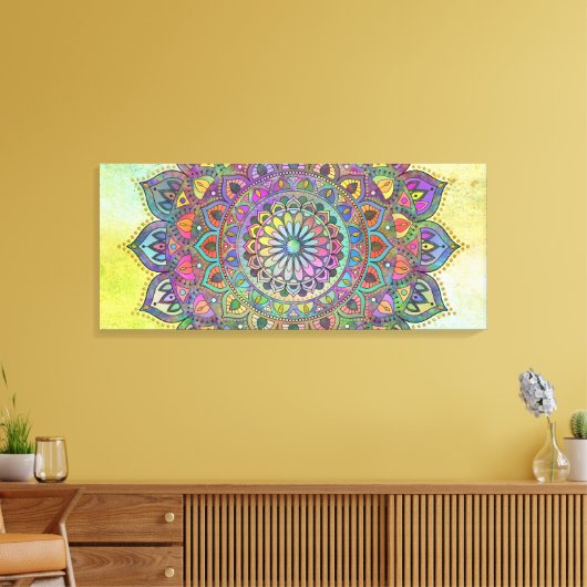 Toile Mandala Inde Style 1 (Insitu(Salon))