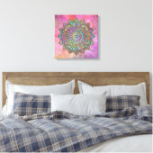 Toile Mandala Inde Style 1 (Insitu(Chambre))