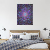 Toile Mandala Mystic Bloom (Insitu(Chambre))