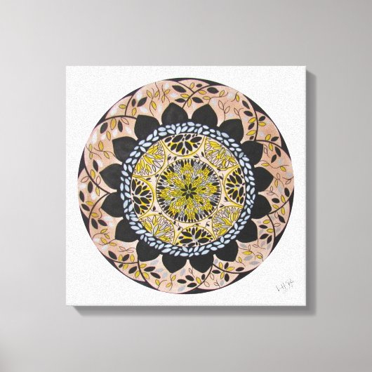 Toile Mandala Regalis (Recto)