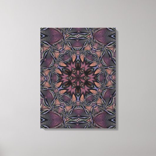 Toile Mandala Rosette Floral Twin Retro Boho (Recto)