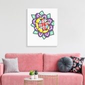 Toile Mandala sacré de base (Insitu(Salon))