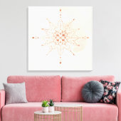 Toile Mandalas Boho Wall Art | Sacred Geometry (Insitu(Salon))