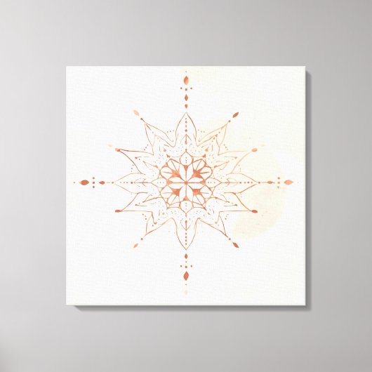 Toile Mandalas Boho Wall Art | Sacred Geometry (Recto)