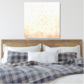 Toile Mandalas Sacred Geometry Wall Art | Modern Boho (Insitu(Chambre))
