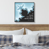 Toile Mandelbrot fractal art (Insitu(Chambre))