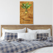 Toile Mandrake Plante magique 1 12,84'' x 21,93'' (Insitu(Chambre))