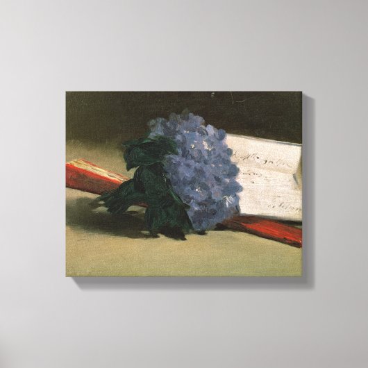 Toile Manet | Bouquet de Violets, 1872 (Recto)