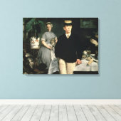 Toile Manet | Déjeuner au Studio, 1868 (Insitu (Plancher de Bois))