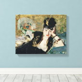 Toile Manet | La Dame aux fans (Insitu (Plancher de Bois))