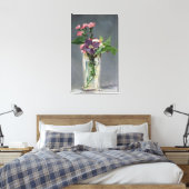 Toile Manet | Pink and Clematis in a Crystal Vase, 1882 (Insitu(Chambre))