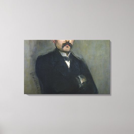Toile Manet | Portrait de Georges Clemenceau, 1879 (Recto)