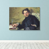 Toile Manet | Stephane Mallarme 1876 (Insitu (Plancher de Bois))