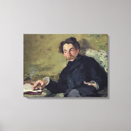 Toile Manet | Stephane Mallarme 1876 (Recto)