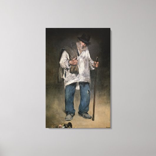 Toile Manet | The Ragman, 1869 (Recto)