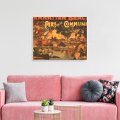 Toile Manhattan Beach - Paris et la Commune Play (Insitu(Salon))