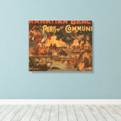 Toile Manhattan Beach - Paris et la Commune Play (Insitu (Plancher de Bois))