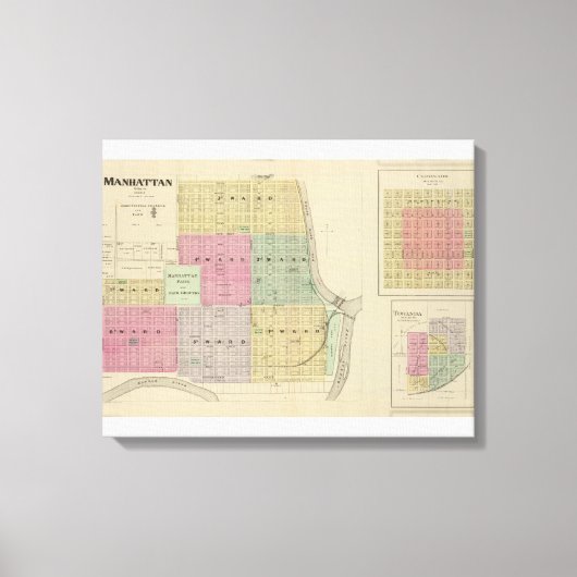 Toile Manhattan, Coronado, Towanda, Kansas (Recto)