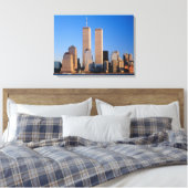 Toile Manhattan Skyline et Hudson River, New York, (Insitu(Chambre))