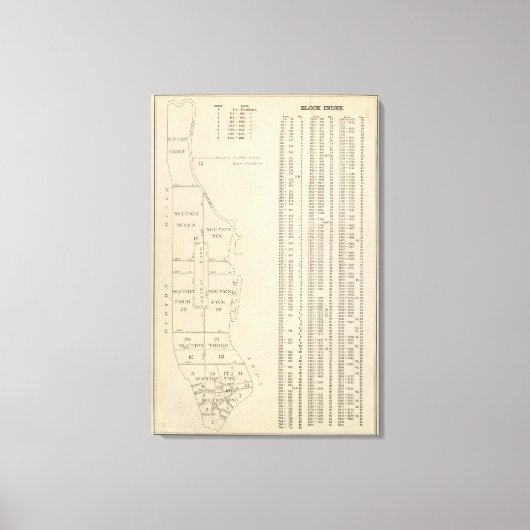 Toile Manhatten, New York 14 (Recto)