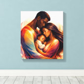 Toile Manifestation de l'amour (Insitu (Plancher de Bois))