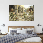 Toile Manille ferait par Keith Rocco Canvas Imprimer (Insitu(Chambre))