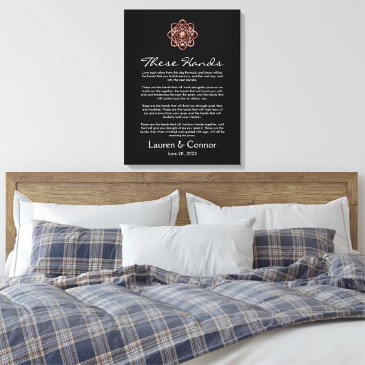 Toile Manipulation du Mariage irlandais Keepsaké Celtic  (Insitu(Chambre))