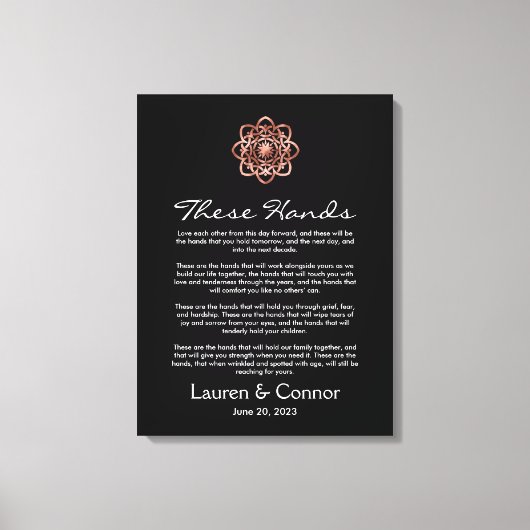 Toile Manipulation du Mariage irlandais Keepsaké Celtic  (Recto)