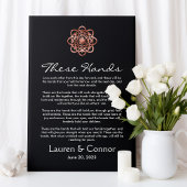 Toile Manipulation du Mariage irlandais Keepsaké Celtic