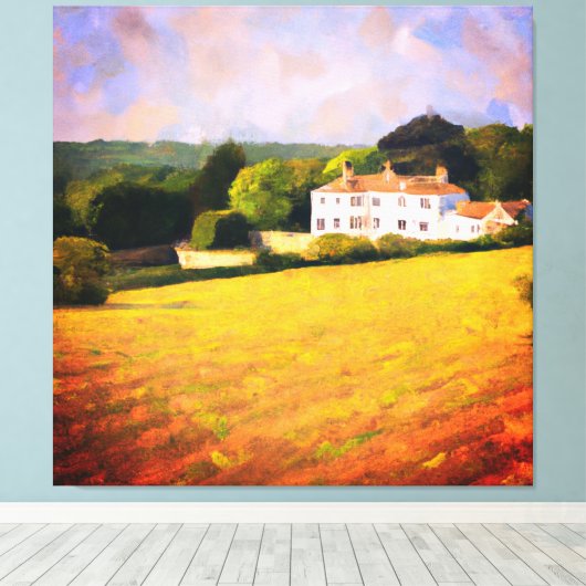 Toile Manor house (Insitu (Plancher de Bois))