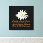 Toile Mantra de Gayatri (Insitu (Plancher de Bois))