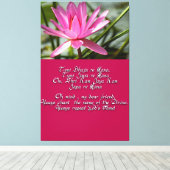 Toile Mantra de l'amour (Insitu (Plancher de Bois))