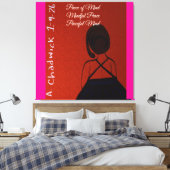 Toile Mantra paisible (Insitu(Chambre))