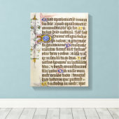 Toile Manuscrit éclairé (Insitu (Plancher de Bois))