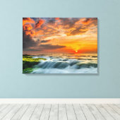 Toile Manyar Beach À Sunrise (Insitu (Plancher de Bois))