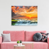 Toile Manyar Beach À Sunrise (Insitu(Salon))