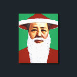 Toile Mao Joyeux Noël Chinois Pop Art Père Noël<br><div class="desc">Mao Joyeux Noël Chinois Pop Art Père Noël</div>