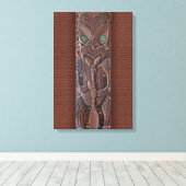 Toile Maori Kahungunu Carving (Insitu (Plancher de Bois))