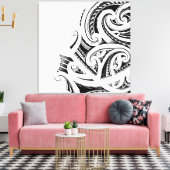 Toile Maori Kirituhi tatouage (Insitu(Salon))