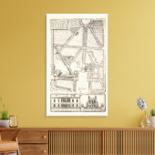 Toile Map of Greenwich Park (Insitu(Salon))